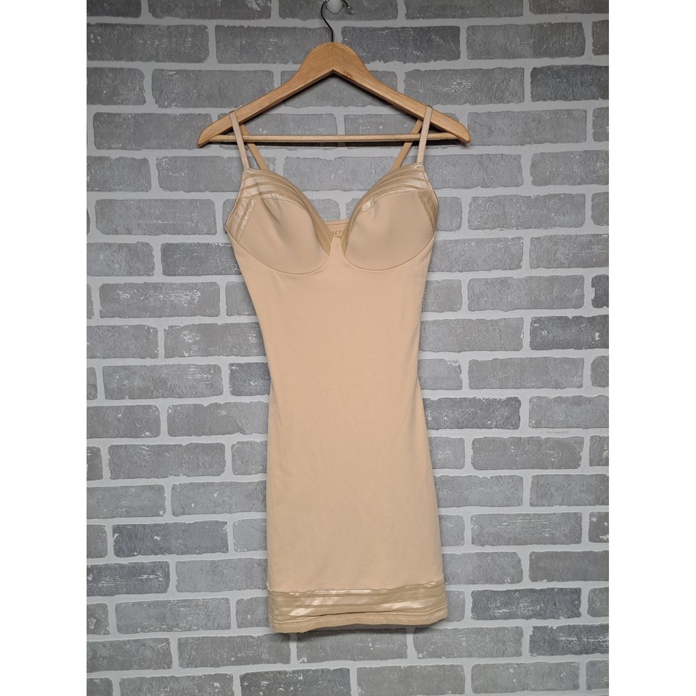 Spanx Assets Red Hot‎ Label Body Wear Womens Beige Color Size XL